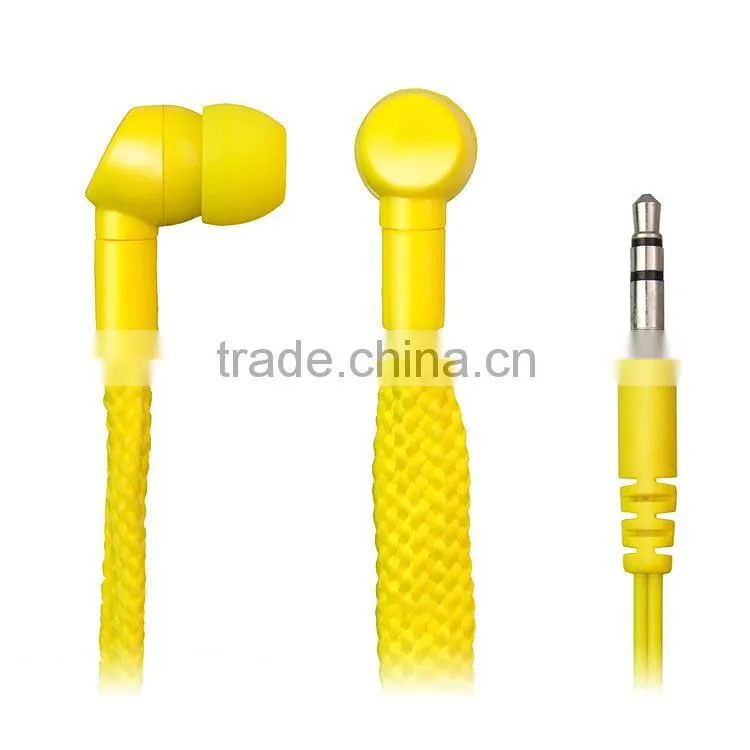 2013 best selling&Fashionable waterproof shoelace earphones