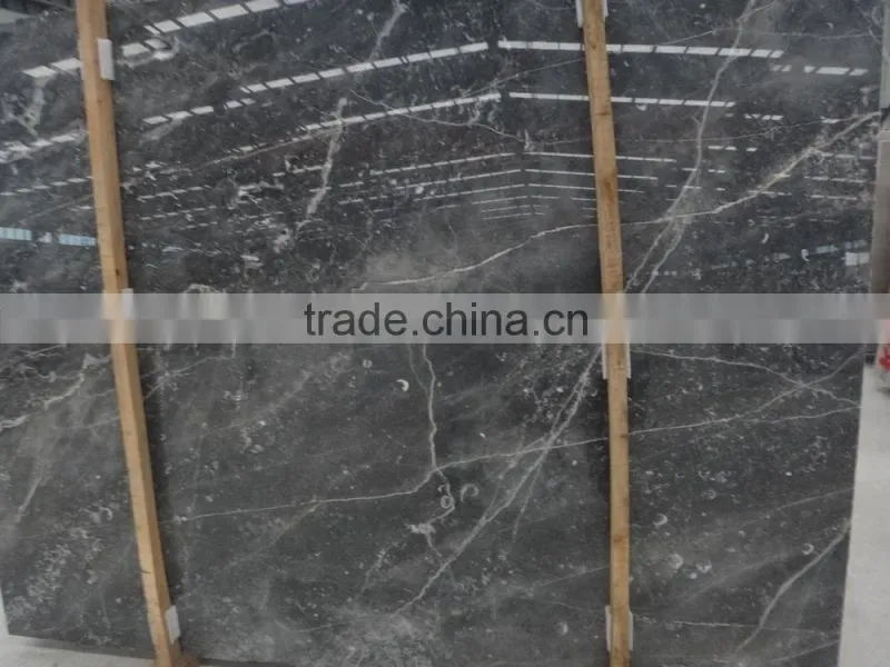Light emprador grey marble slab