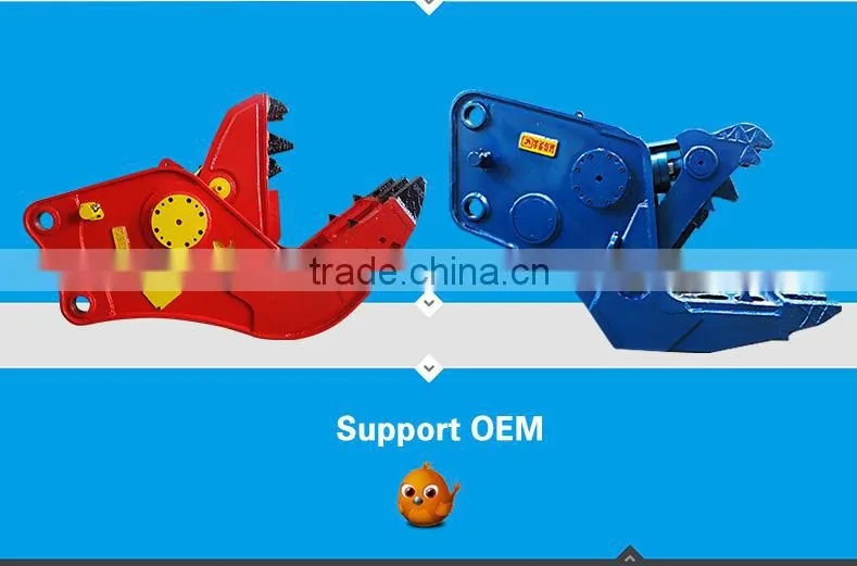 Multi Processor Excavator Attachment/Shear Jaw/Crusher Jaw/Pulverizer Jaw