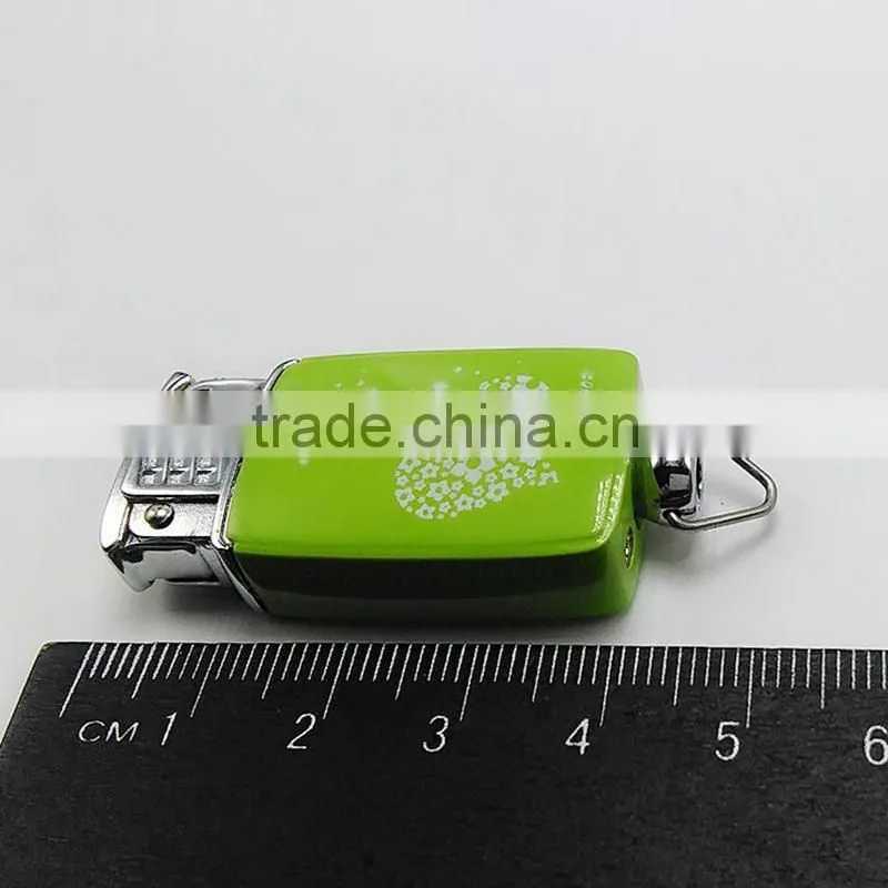 Refillable metal usb cigarette lighter with various photos