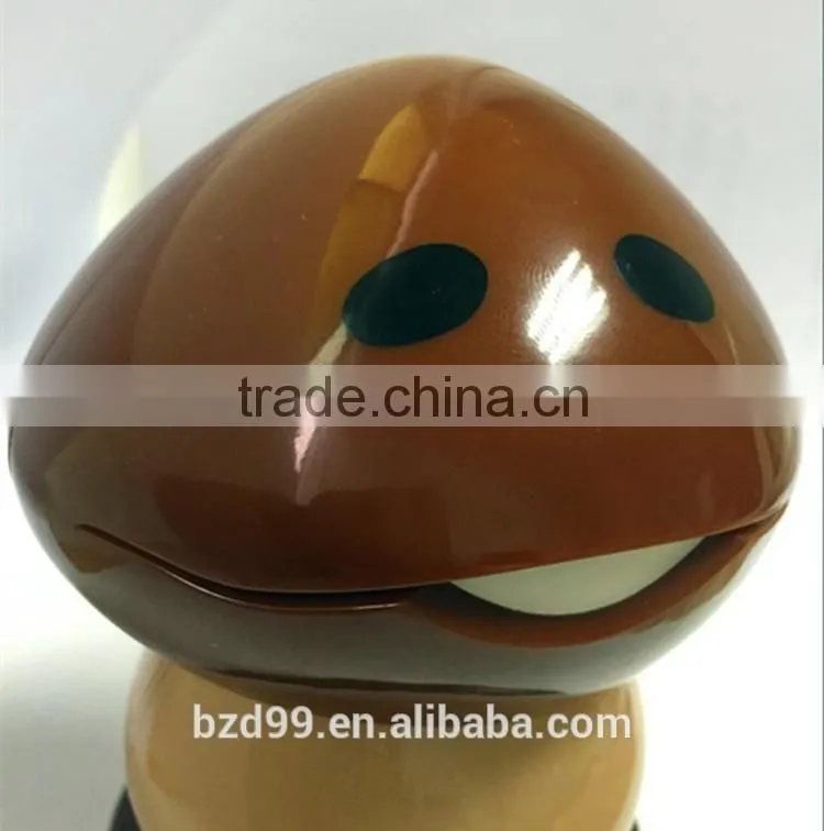 2016 New Original Design Push Control Battery Operated Mushroom Cartoon LED Bedside Table Lamp