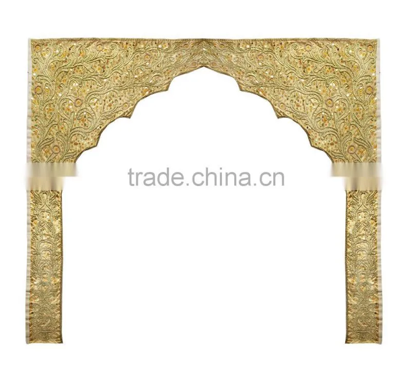 golden wedding decoration backdrop(AFB-001)