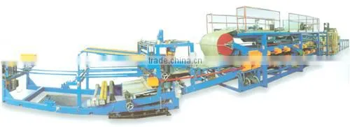 EPS roof and wall sandwich panel producing line