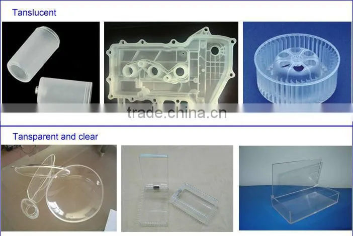 Custom aluminum pc pa pmma brass abs plastic and metal rapid prototyping