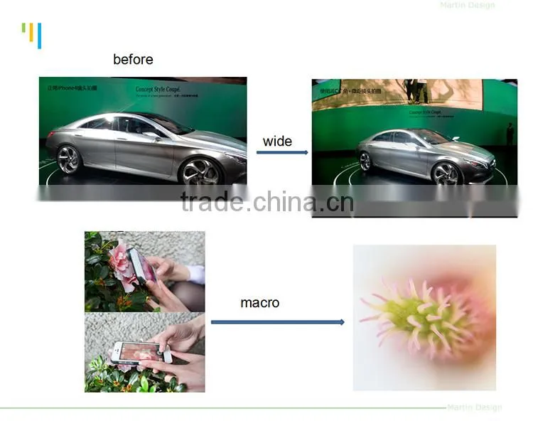 hot selling universal clip wide angle & micro mobile phone lens