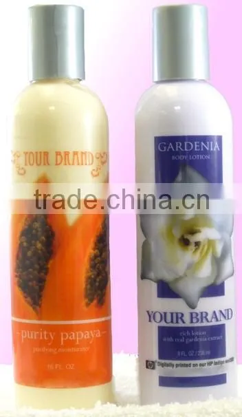 shampoo waterproof labels bottle sticker labels shampoo label packaging