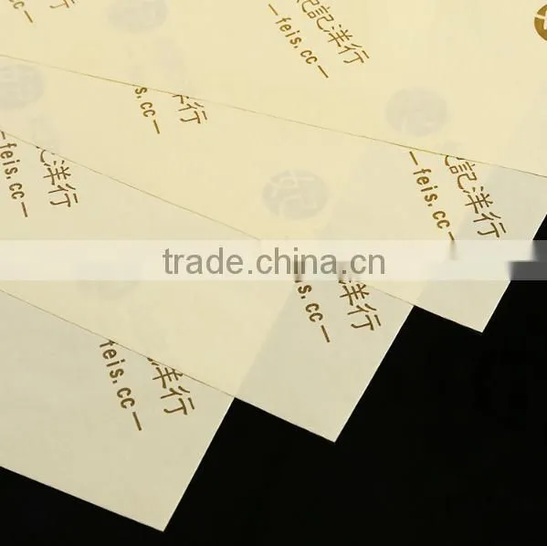 customized logo wrapping tissue paper