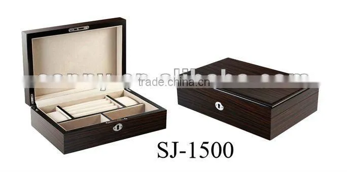 Leather decorative jewelry box