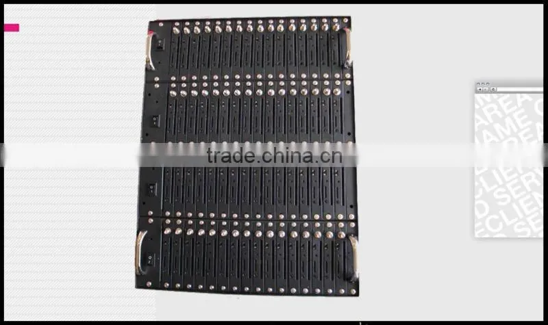 Wavecome Q2406 64 ports usb gsm sms modem pool,gsm modem lan