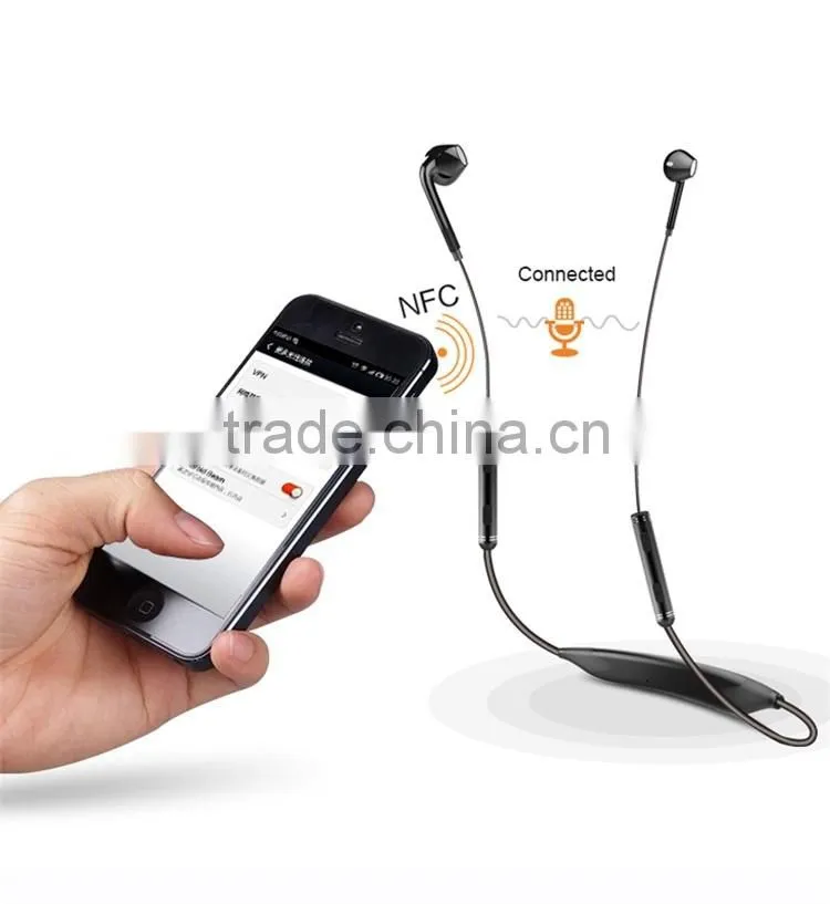 Waterproof sport NFC stereo Bluetooth 4.1 headphone