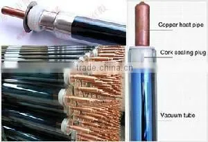 integrative pressurized solar water heating with copper heat pipe