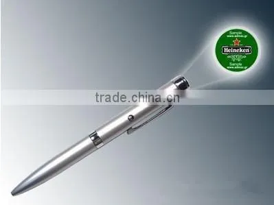 High quality Led projector pen , Metal Pen With Customize Logo