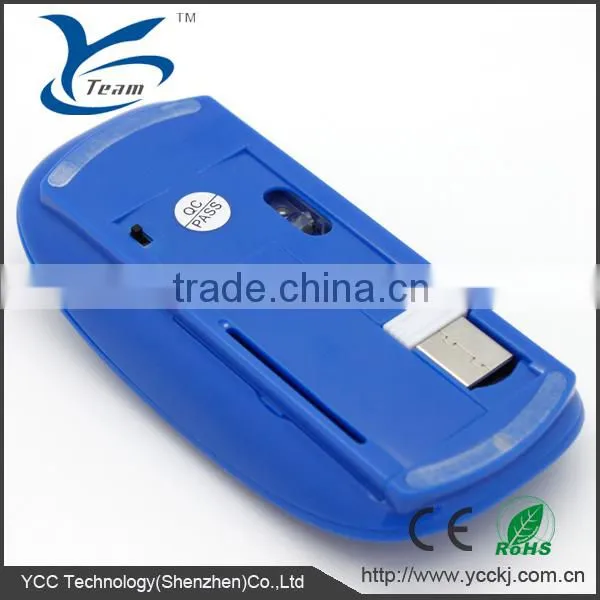 2013 New foldable wireless mouse, mini bluetooth mouse, 2.4g air mouse