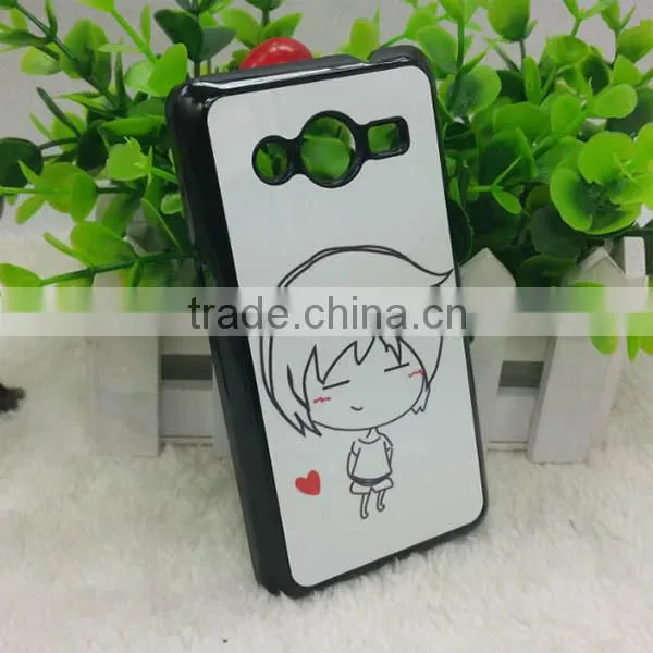 New blank sublimation cover for Samsung Core 2 G3558 with sublimation aluminum inserts