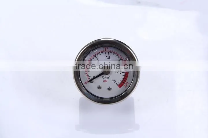 Durable Light Weight Easy To Read Clear Ningbo Sales Vacuum Mini Pressure Gauge