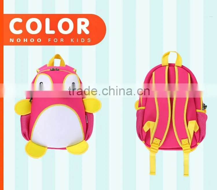 OEM support wholesale colorful child stylish school backpack, cartoon gift bag For Baby Girls Boys