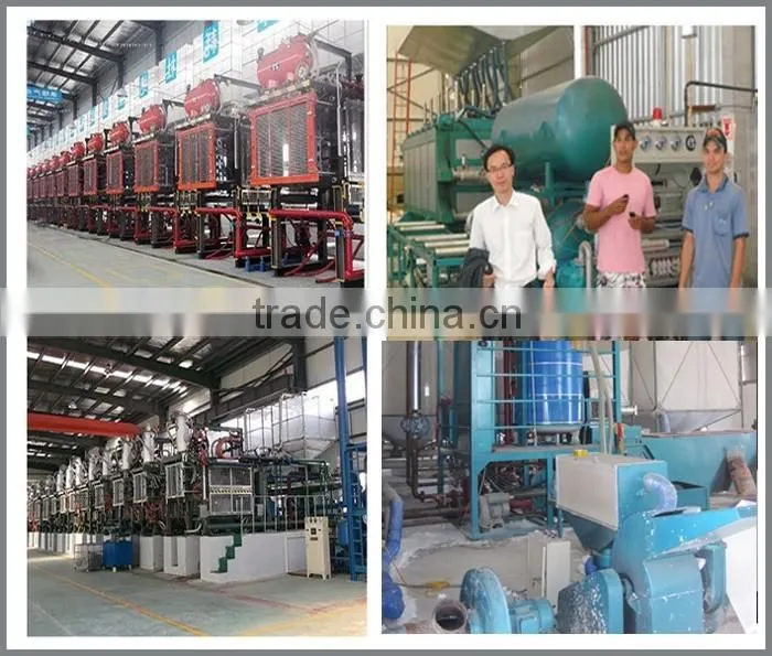High grade size reducer eps foam polystyrene compactor