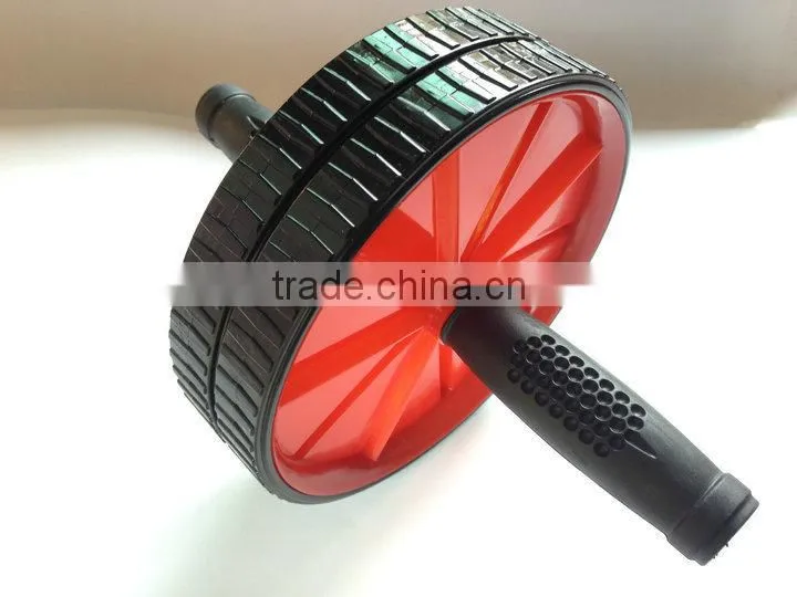 New 2015 Detachable Portable Workout Training Wheel roller Abdominal Roller with free knee pad power wheel