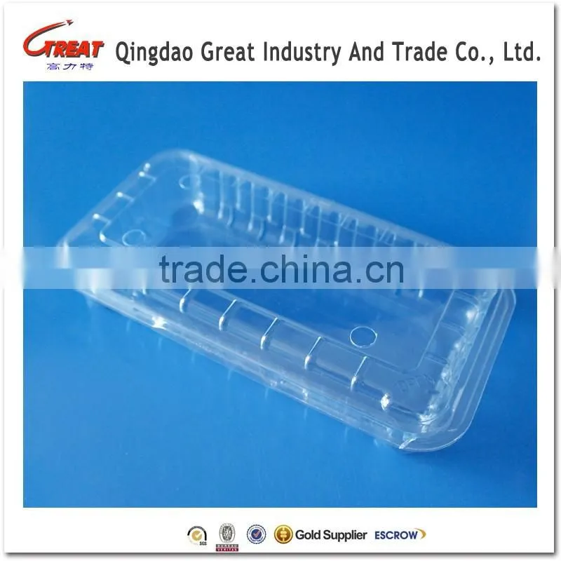 Accept Custom Order and Tray Type plastic dry fruit and vegetable packaging tray