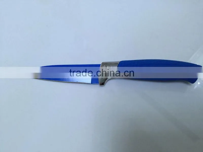 Non-stick coating Fruit knife with solf handle