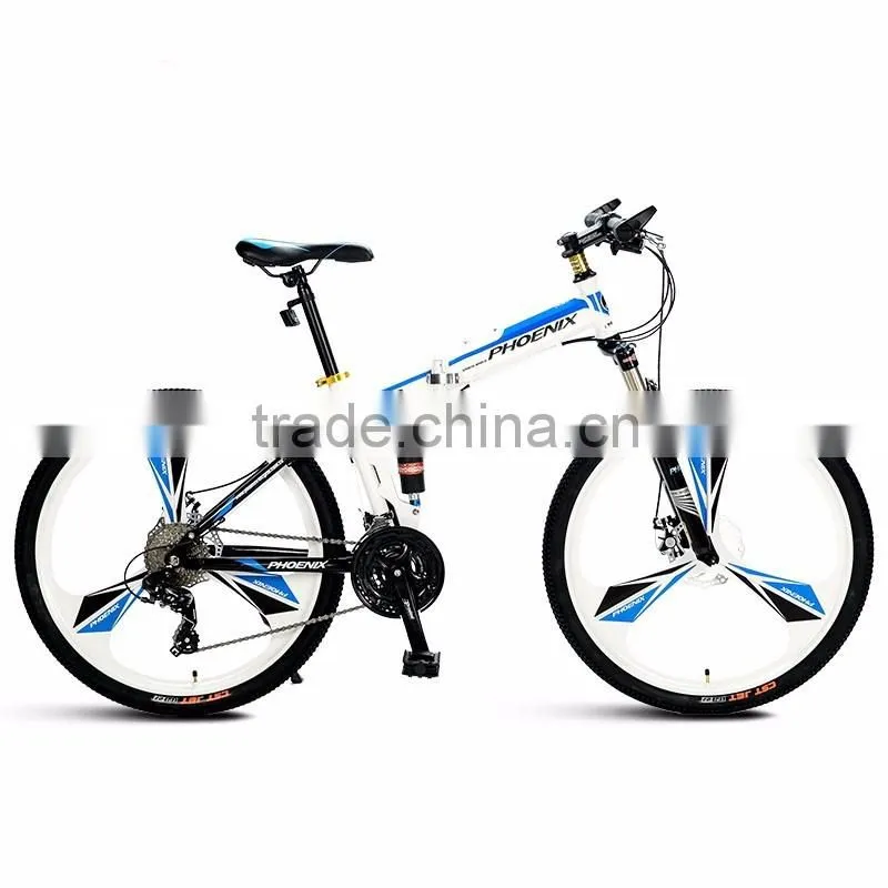 folding bike mountain bike integrated wheels bike