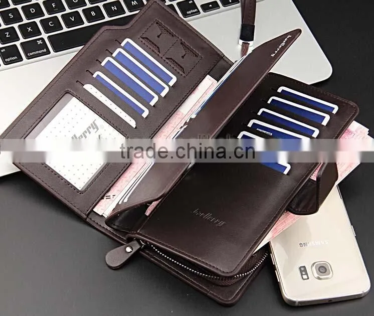 Luxury Fashion Men's PU Leather Wallet