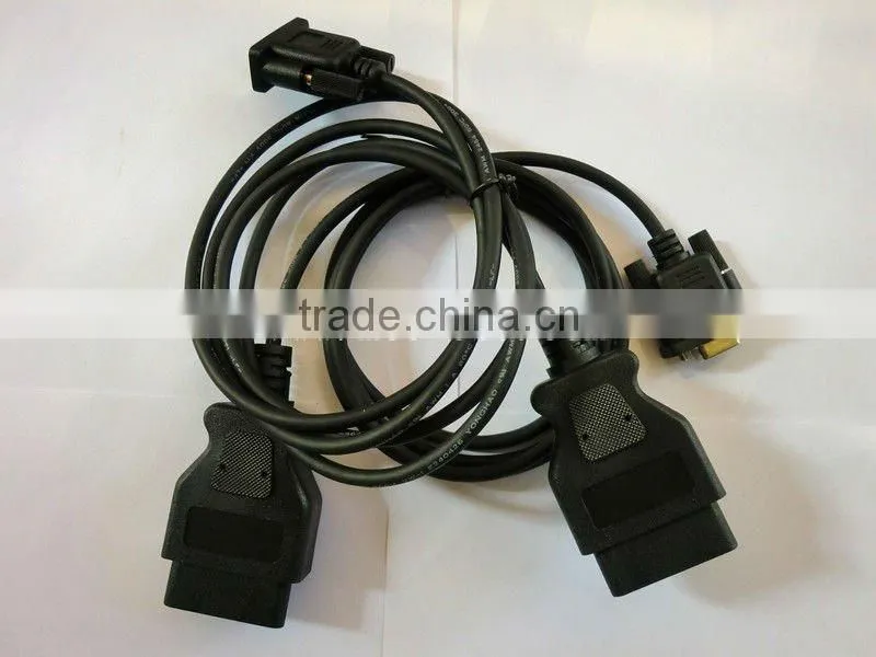 OBD2 cable J1962m to DB9m OBD2 interface