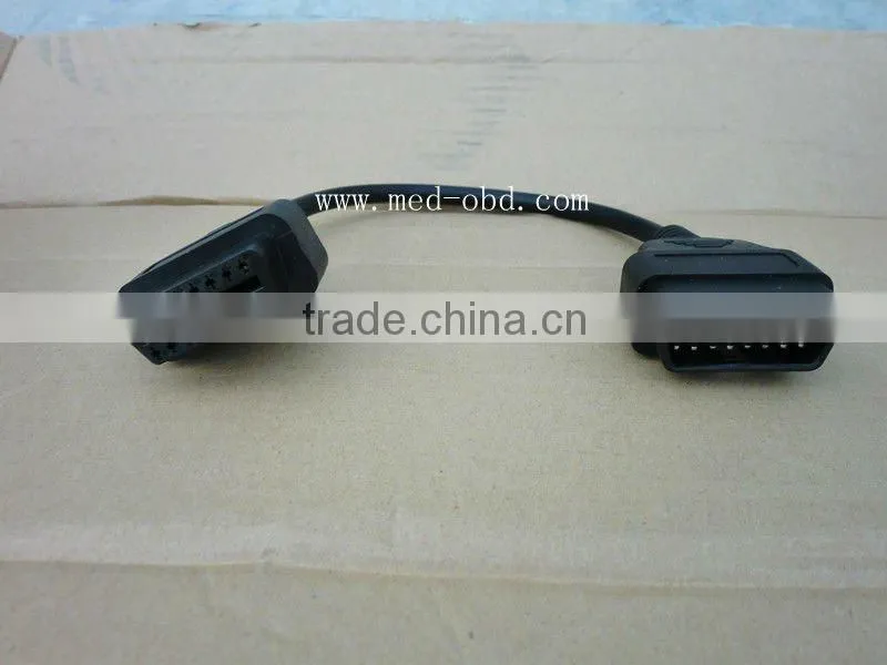 OBD2 cable J1962m to J1962f OBD2 interface