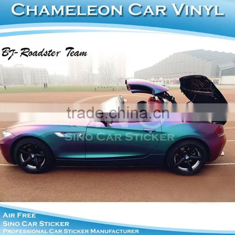 Air Bubble Free 1.52*30m Chameleon Car Tint Film