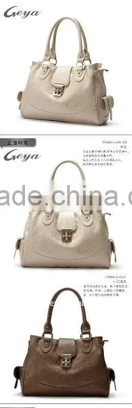 2012 China Newest Stock Brand designer lady leather handbags