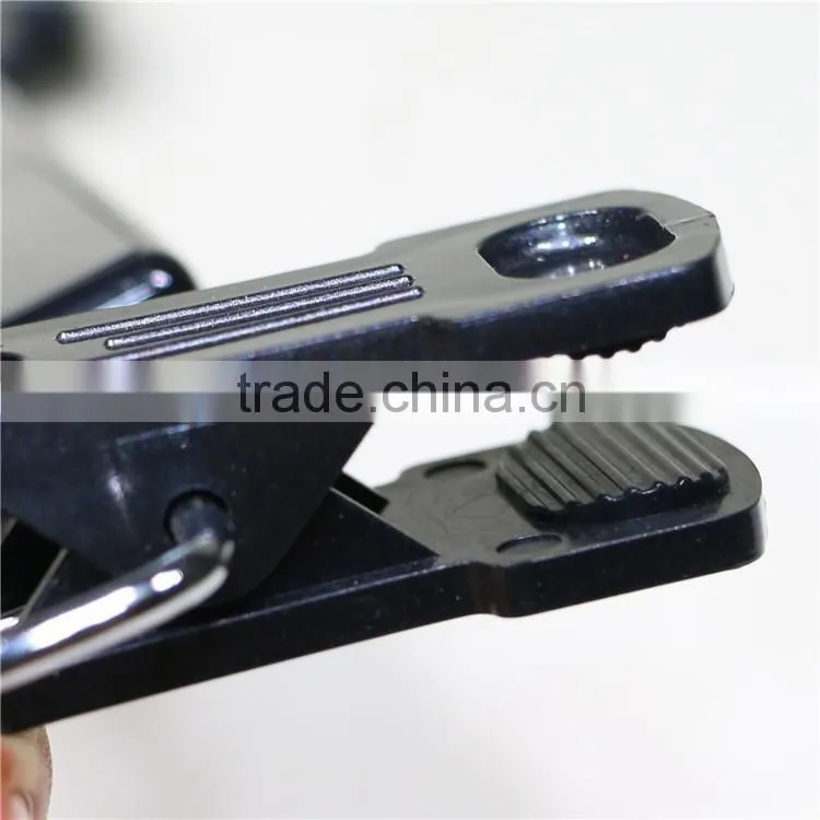 Good Plating plastic pants hangers clamp for trouser display