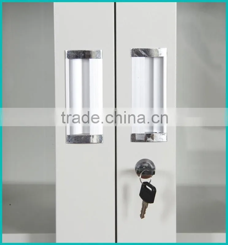 Alibaba express glass&metal disinfection kitchen cabinet