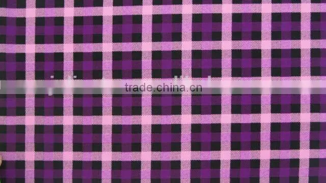 purple ultr-thin square nylon Spandex print fabric for making clothes