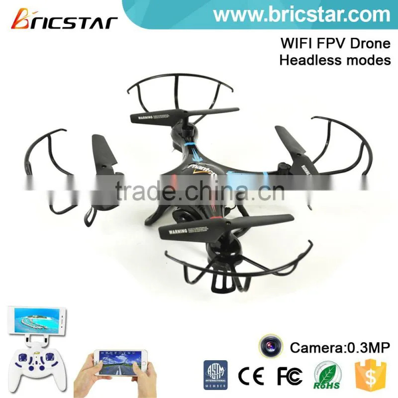China suppliers Bricstar wireless fpv dron small flying camera toys