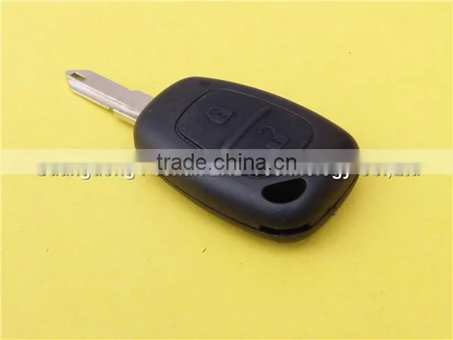 2 button remote car key shell for Renault Traffic Vivaro Key blanks