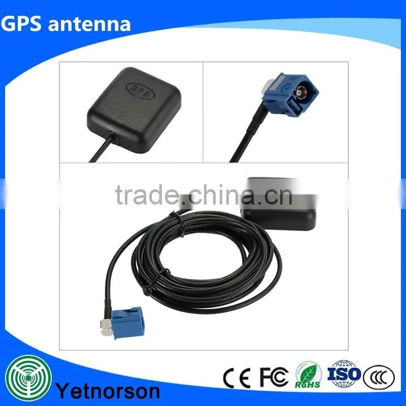 Manufactory supply 3-5v 28dBi outdoor active gps external antenna for car navigation