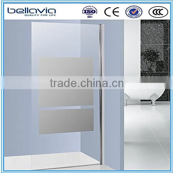 bathroom shower 6mm glass various size ,6981mirro side panel shower enclosure/shower room/shower screen