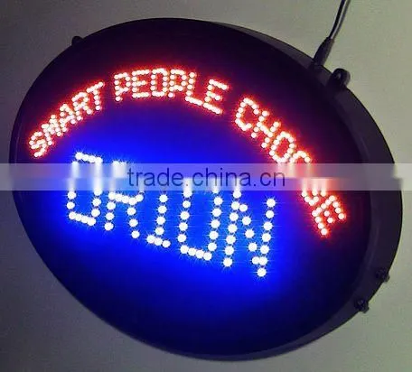 Wholesale Cheap Oval Massage LED Sign