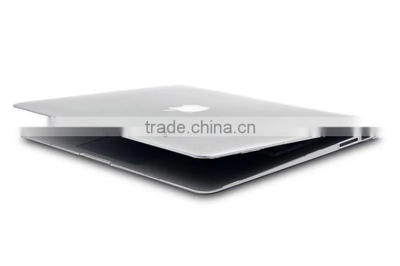 New Fashion Rubber Coating Plastic Smart Cover Case for Macbook air 13 Inch