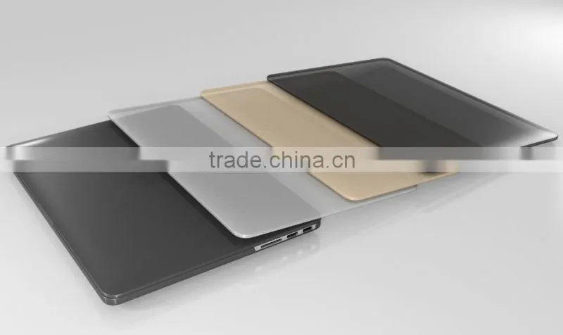 1.0 mm thin design PC case for MacBook 12/13/15 inch case, High precise case for macbook 12/13/15 inch