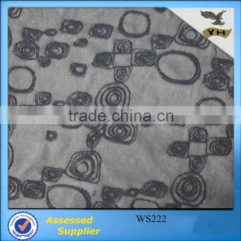 soft elastic nylon jaquard fabric for lingerie ,underwear
