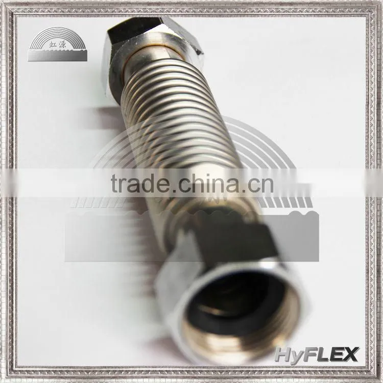 2" FIP X 2" FIP X 18" Corrugated Stainless Steel Flexible Water Heater Connector