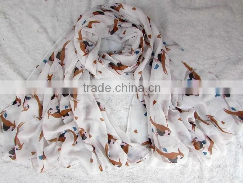 New 2015 gradient color fashion lady scarf, leopard peony print voile scarf,big size pashmina scarf