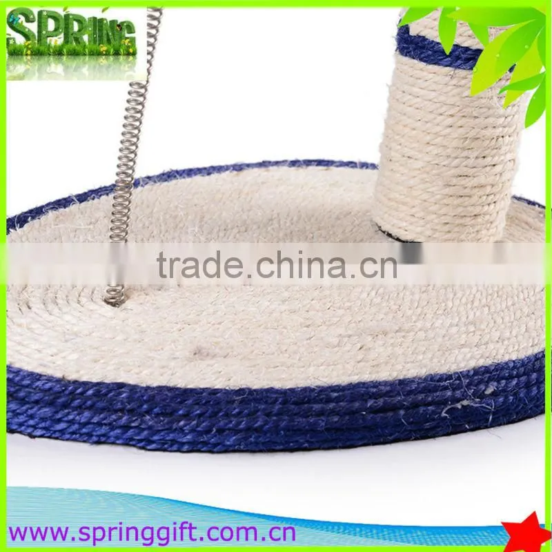 Round Sisal cute cat Scratcher Toys Cat Climbing Frames