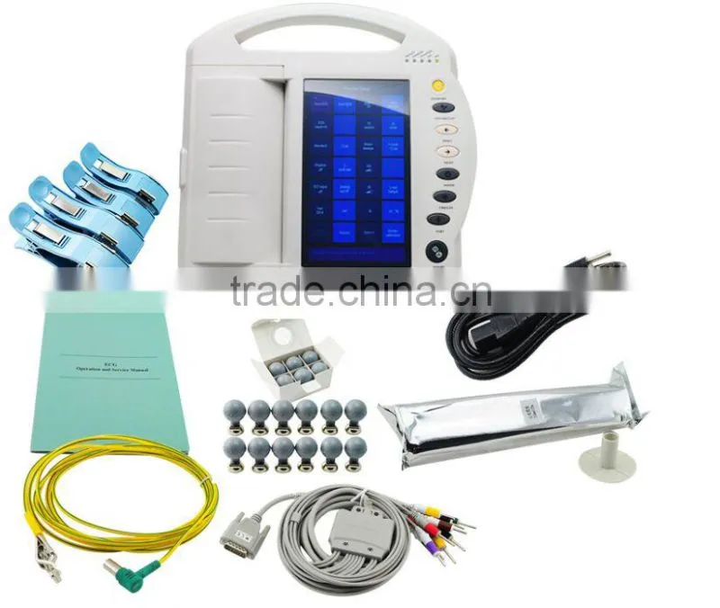 12 Lead ECG EKG stress test ecg simulator machine