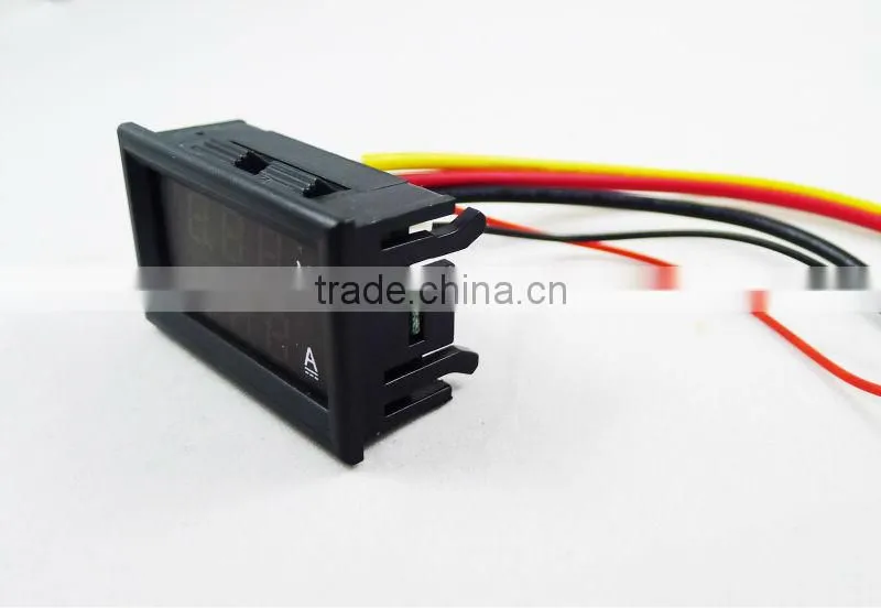 Good DC 0-100V 5A 24V 36V Digital Voltage Current Meter