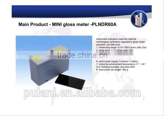 2014 new advance coating thickness gauge with 1.8" large screen