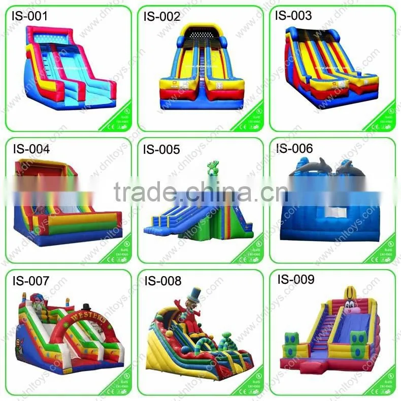 Cheap commercial giant inflatable slide/inflatable dry slide/inflatable slip n slides for sale