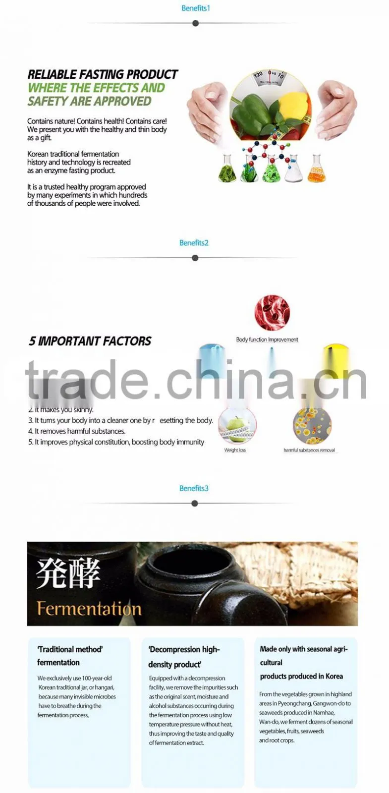 Diet Program14day Hot Sale Health Food Weight Lose Enzyme Drink Diet Drink