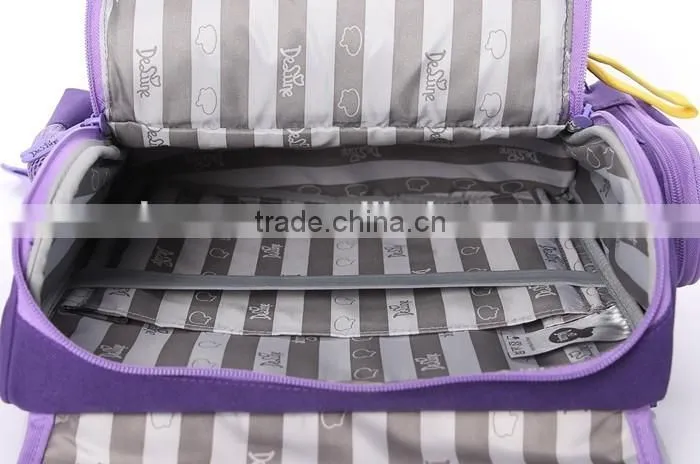 Wholesale girls school backpack cheap primary school bag